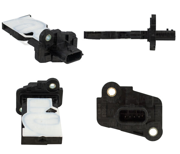 SKU8549 SENSOR MAF SIN BASE FLUJO DE AIRE 4 TERMINALES MARCA JAPEMA NISSAN