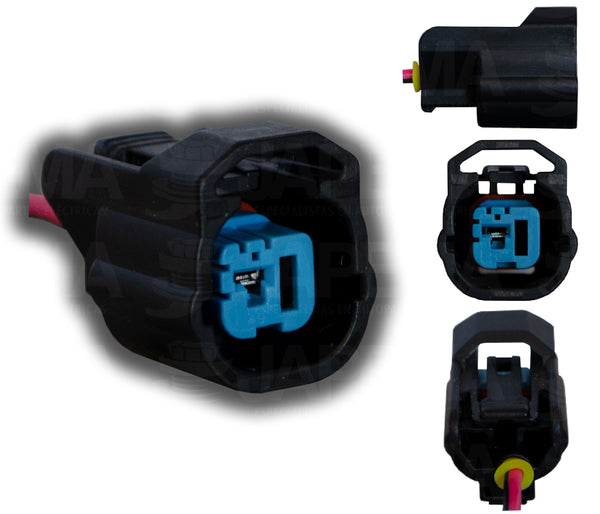 SKU10801 CONECTOR 1 TERMINAL SENSOR DETONACION, KNOCK SENSOR MARCA JAPEMA