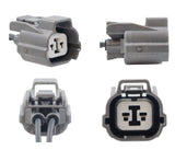 SKU12170 CONECTOR / ARNES 2 TERMINALES ACTUADORES, SENSORES, SOLENOIDES MARCA JAPEMA