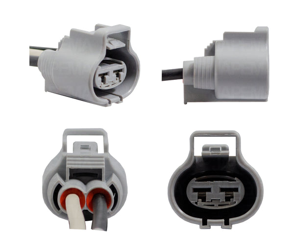 SKU645 CONECTOR 2 TERMINALES MOTOVENTILADOR MARCA JAPEMA