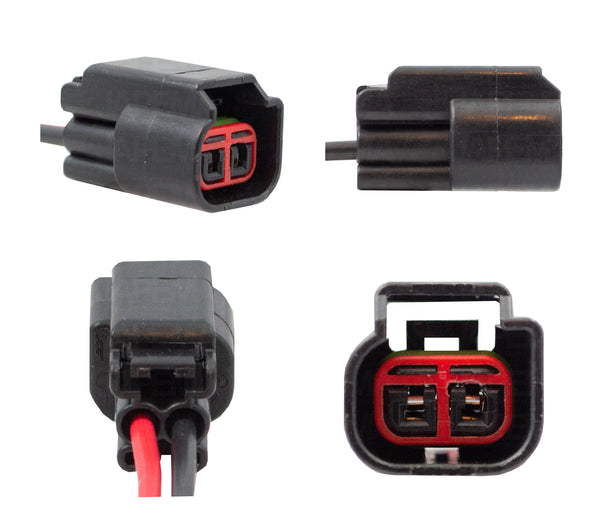 SKU1831 CONECTOR 2 TERMINALES SENSOR COMBUSTIBLE MARCA JAPEMA