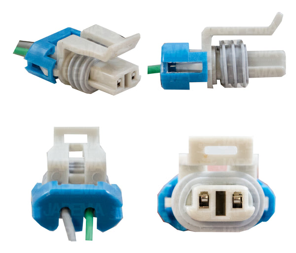 SKU10108 CONECTOR / ARNES 2 TERMINALES SENSOR DETONACION Y TEMPERATURA MARCA JAPEMA