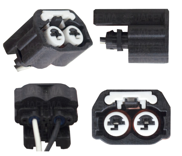 SKU3845 CONECTOR 2 TERMINALES SENSOR CRANK POSICION DEL CIGÜEÑAL MARCA JAPEMA