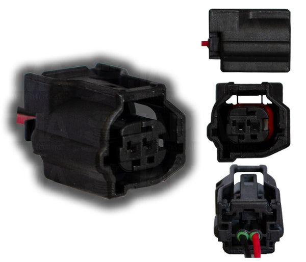 SKU10820 CONECTOR 2 TERMINALES SENSOR ABS, INYECTOR MARCA JAPEMA