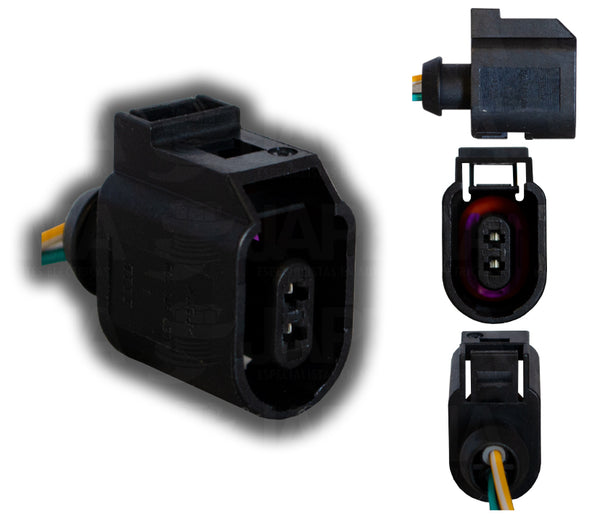 SKU10061 CONECTOR 2 TERMINALES SENSOR ABS MARCA JAPEMA