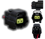 SKU10264 CONECTOR 2 TERMINALES REPARAR SENSOR ABS MARCA JAPEMA