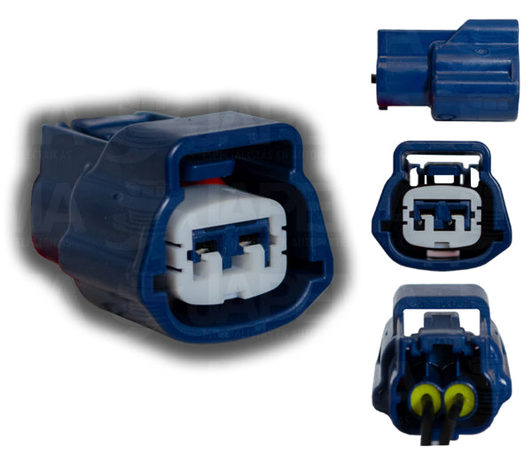 SKU10166 CONECTOR 2 TERMINALES VALVULA DE PURGA MARCA JAPEMA