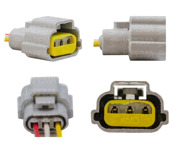 SKU11229 CONECTOR 3 TERMINALES PARA SENSOR TPS MARCA ECONOMICA