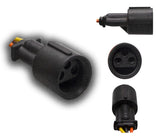 SKU6055 CONECTOR / ARNES 3 TERMINALES MARCA ECONOMICA