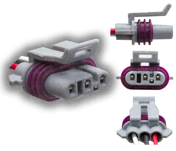 SKU3173 CONECTOR / ARNES 3 TERMINALES SENSOR MAP MARCA JAPEMA