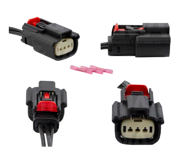 SKU8344 CONECTOR 3 TERMINALES BOBINA MARCA JAPEMA