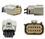 SKU1655 CONECTOR / ARNES 12 TERMINALES LUCES HID XENON LED MARCA JAPEMA