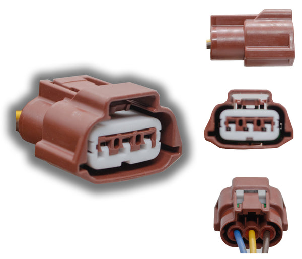 SKU13321 CONECTOR 3 TERMINALES MARCA JAPEMA