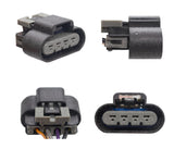 SKU5516 CONECTOR / ARNES 4 TERMINALES MARCA ECONOMICA