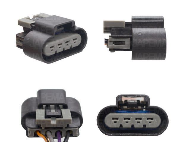 SKU5516 CONECTOR / ARNES 4 TERMINALES MARCA ECONOMICA