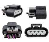 SKU3796 CONECTOR / ARNES 4 TERMINALES FLOTADOR DE GASOLINA, RESISTENCIA CALEFACCION MARCA JAPEMA
