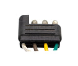 SKU13050 CONECTOR / ARNES 4 HEMBRA Y MACHO PARA REMOLQUE UNIVERSAL TERMINALES MARCA JAPEMA