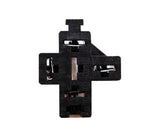 SKU2436 CONECTOR 4 TERMINALES PARA RELEVADOR MARCA ECONOMICA
