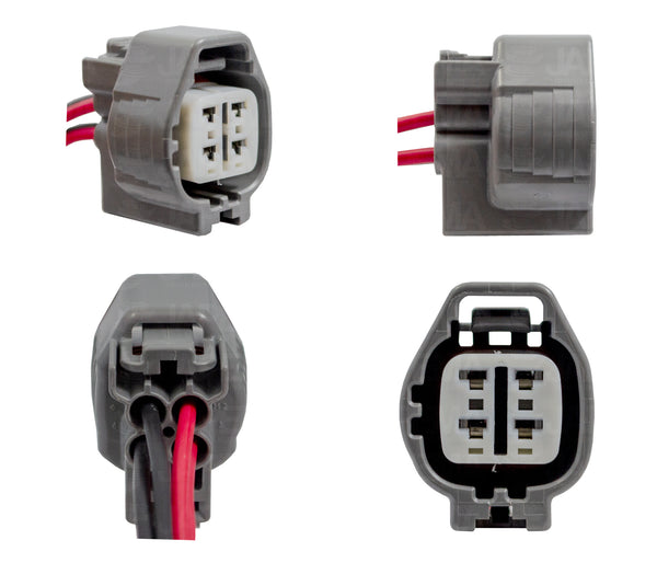 SKU1885 CONECTOR 4 TERMINALES PARA SENSOR DE OXIGENO MARCA JAPEMA