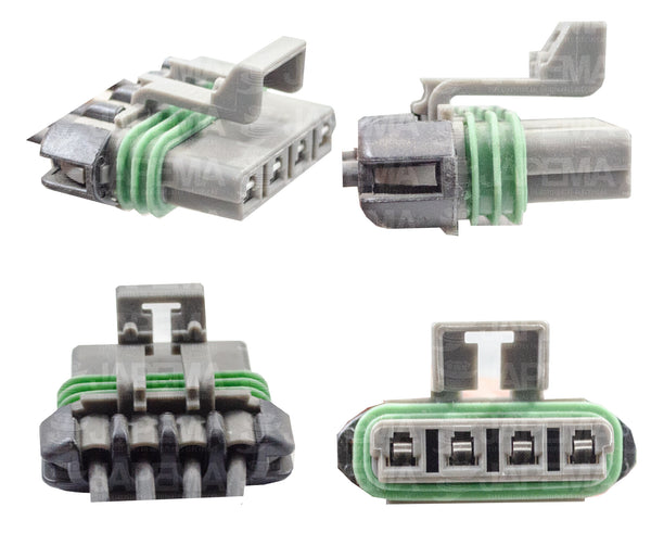 SKU2992 CONECTOR 4 TERMINALES MARCA JAPEMA