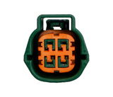 SKU10075 CONECTOR 4 TERMINALES SENSOR DE OXIGENO MARCA JAPEMA