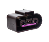 SKU9813 CONECTOR / ARNES 5 TERMINALES BOMBA DE GASOLINA VW MARCA ECONOMICA