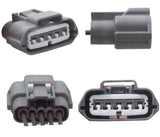 SKU13510 CONECTOR / ARNES 5 TERMINALES SENSOR MAF, BOMBA DE GASOLINA MARCA JAPEMA