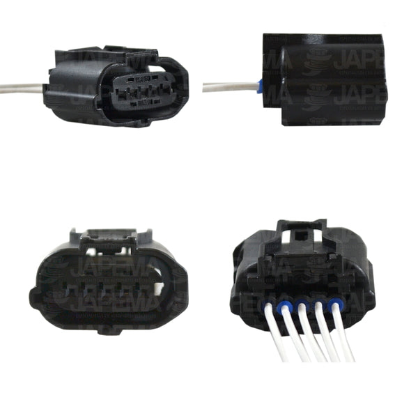 SKU14007 CONECTOR 5 TERMINALES  MARCA JAPEMA