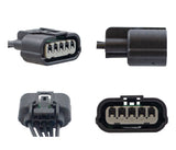 SKU10006 CONECTOR / ARNES 5 TERMINALES SENSOR MAF MARCA JAPEMA