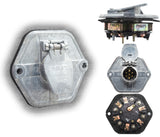 SKU10014 CONECTOR / ARNES 7 TERMINALES HEMBRA PARA CAJA DE TRAILER MARCA JAPEMA