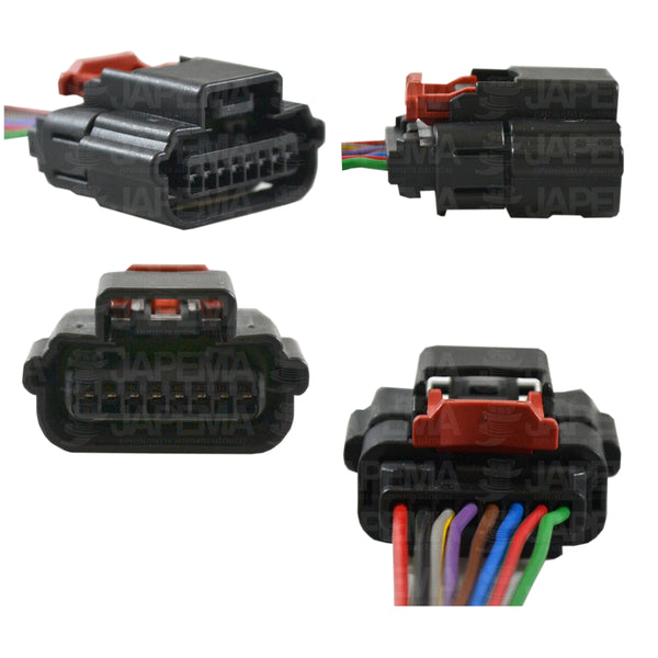 SKU9439 CONECTOR / ARNES 8 TERMINALES MARCA JAPEMA