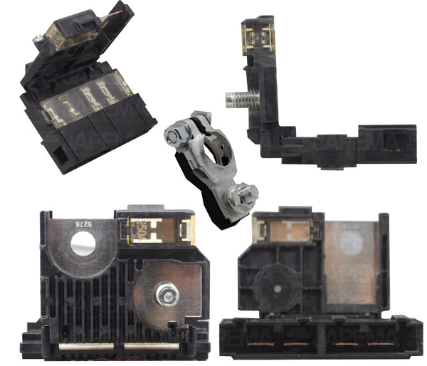 SKU10433 FUSIBLE BLOQUE TERMINAL DE BATERIA 120 AMPERES NISSAN 24380-JA00A INCLUYE TERMINAL MARCA JAPEMA