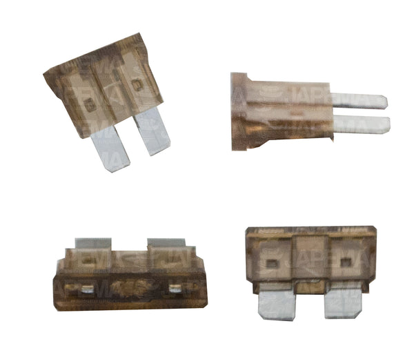 SKU8398 FUSIBLE ATC 7.5 AMPERES CLAVIJA NORMAL COLOR CAFE MARCA ECONOMICA