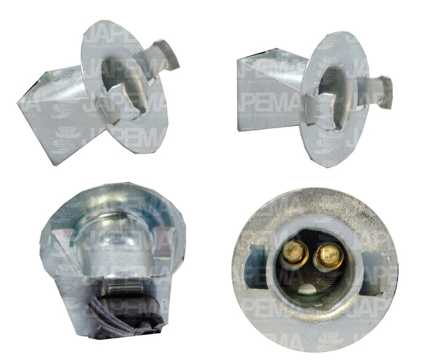 SKU12195 CONECTOR TIPO SOQUET PARA FOCO FOCO 1176 TIPO UÑA MARCA JAPEMA