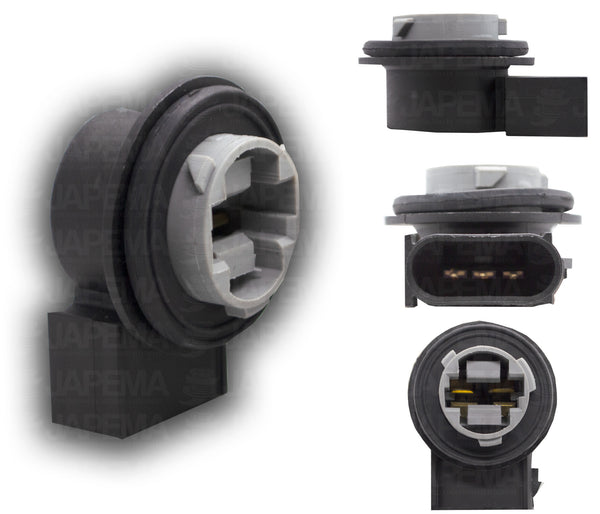SKU6108 CONECTOR TIPO SOQUET 2U5Z13411BB BASE W2.5x16q FOCO 3057, 3157, 3457 MARCA JAPEMA