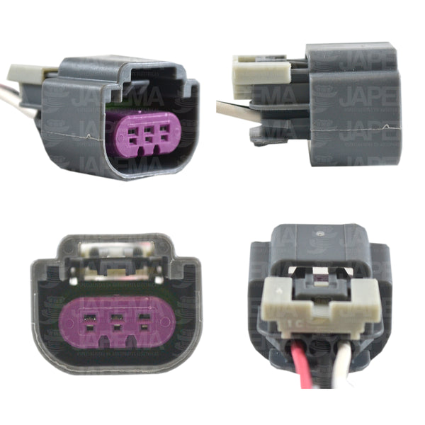 SKU9217 CONECTOR TIPO SOQUET PARA FOCO H13, 9008 MARCA JAPEMA