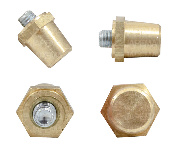 SKU10036 TERMINAL DE BATERIA ADAPTADOR MACHO CONVIERTE BATERIA DE TORNILLO HEMBRA A POSTE MARCA JAPEMA