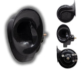 SKU6908 BOCINA CLAXON CARACOL 12V 110DB 400-500HZ 2 PIEZAS TONO ALTO Y BAJO MARCA JAPEMA