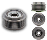 SKU10709 POLEA CLUTCH ALTERNADOR NIPPONDENSO 6C CW, M14, D.I. 17MM, D.E. 65MM, BANDA 25MM MARCA JAPEMA HONDA ACCORD, ODYSSEY, PILOT