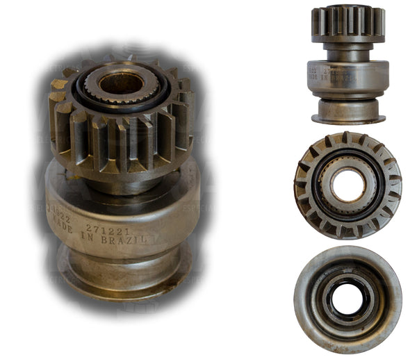 SKU4978 BENDIX MITSUBISHI PMGR CW 17D 4SPL 12mm ID, 46.5mm Gear OD, 64.1MM L MARCA JAPEMA