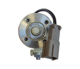 SKU12710 SOLENOIDE MITSUBISHI 12V 3 TERMINALES LARGO 61mm ANCHO 52mm DIAMETRO BARRENOS 38mm MARCA ECONOMICA
