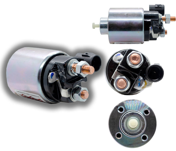 SKU2186 SOLENOIDE MITSUBISHI 12V 3 TERMINALES MARCA JAPEMA