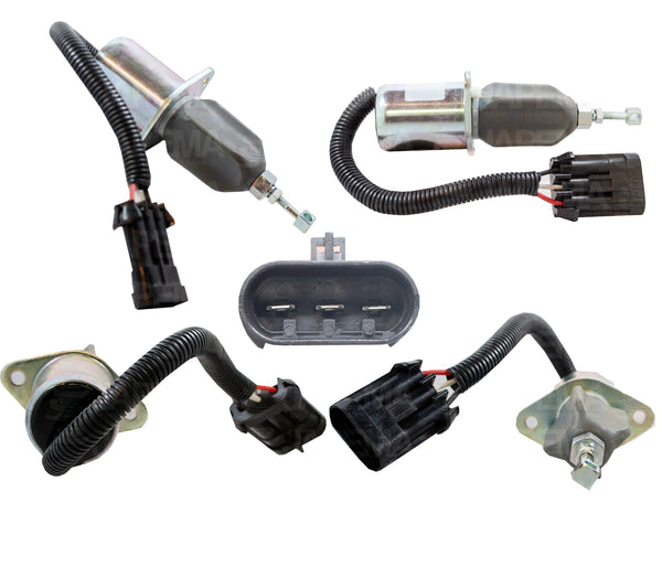 SKU12769 SOLENOIDE PARO DE MOTOR DIESEL 12V 3T MARCA JAPEMA