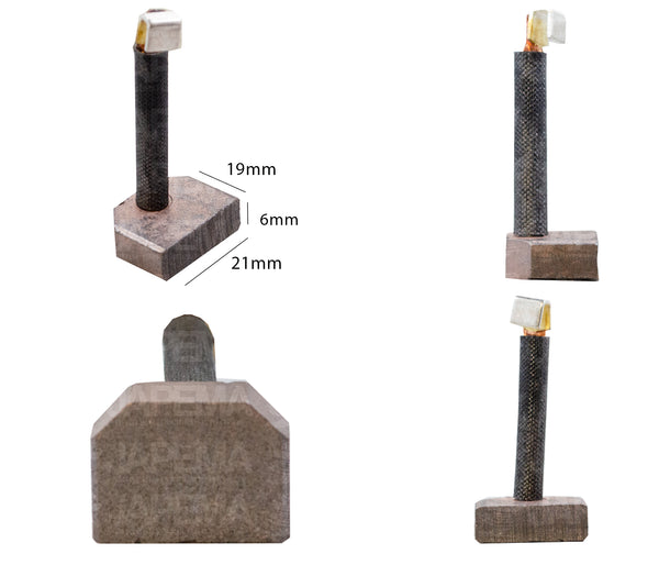 SKU2470 CARBON ARRANQUE MITSUBISHI OSGR, PLGR POSITIVO 12V-24V MARCA JAPEMA