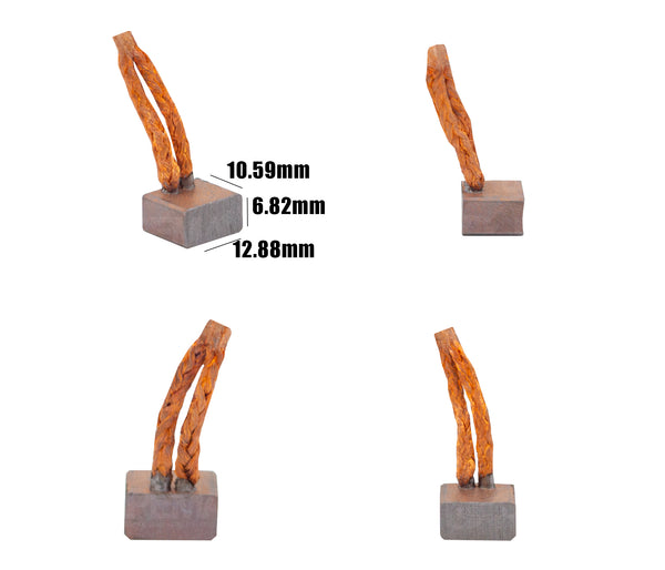 SKU12609 CARBONES DE ARRANQUE VALEO PLGR KIT 4 PIEZAS MARCA JAPEMA