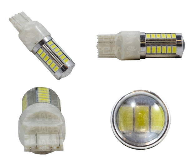 SKU9705 FOCO LED 7443 12V 33 LEDS MARCA JAPEMA