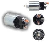 SKU12812 SOLENOIDE HITACHI 12V 3TERMINALES BATTERY M8  MOTOR M6 SWITCH M5 MARCA JAPEMA