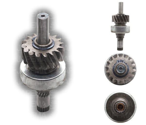 SKU9296 BENDIX RECONSTRUIDO MITSUBA PMGR 16D CW HELICOIDAL 11MM ID, 40MM GEAR OD, 111.5MM L  MARCA JAPEMA