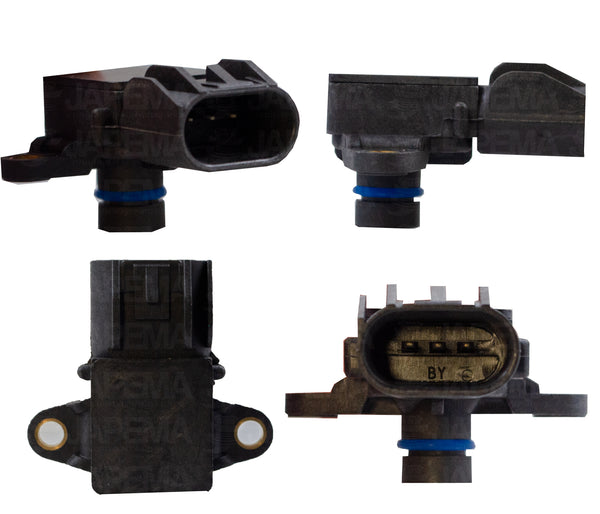 SKU13516 SENSOR MAP PRESION ABSOLUTA DEL MULTIPLE DE ADMISION 3 TERMINALES MARCA JAPEMA