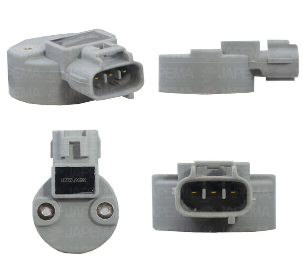 SKU11358 SENSOR CAM POSICION DEL ARBOL DE LEVAS CMP 3 TERMINALES MARCA JAPEMA JEEP